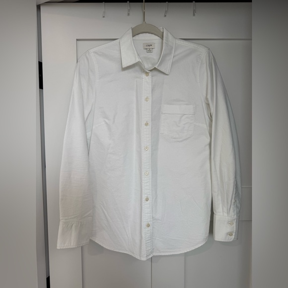 J. Crew Tops - J. Crew Women’s Classic White Button Down Shirt